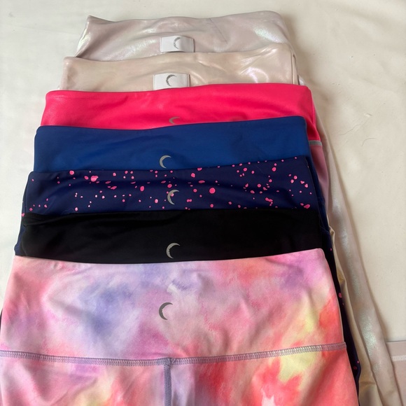 Lot Of 7 Zyia Leggings Women’s 6-8 And 8-10 Ankle Cropped Yoga Fitness Athletic - Picture 12 of 13